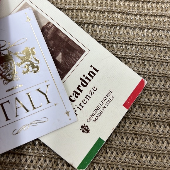 Moscardini Firenze Leather Three Golf Ball Carry Pouch Made In Italy - Picture 2 of 4